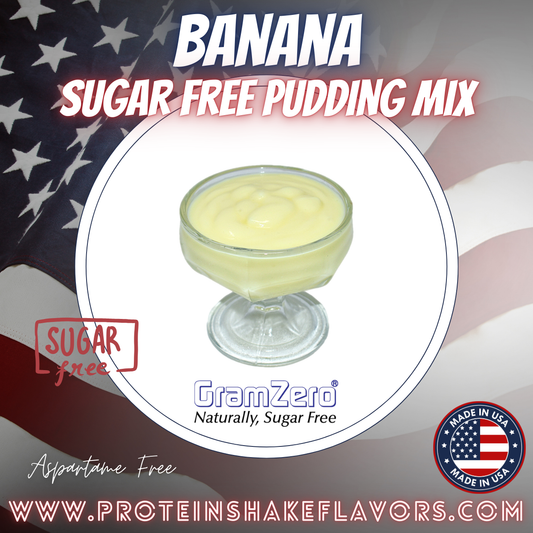 The Best Flavored Protein Shakes Use This Banana Stevia Pudding Mix for Making Protein Shakes Taste Better and Creamier