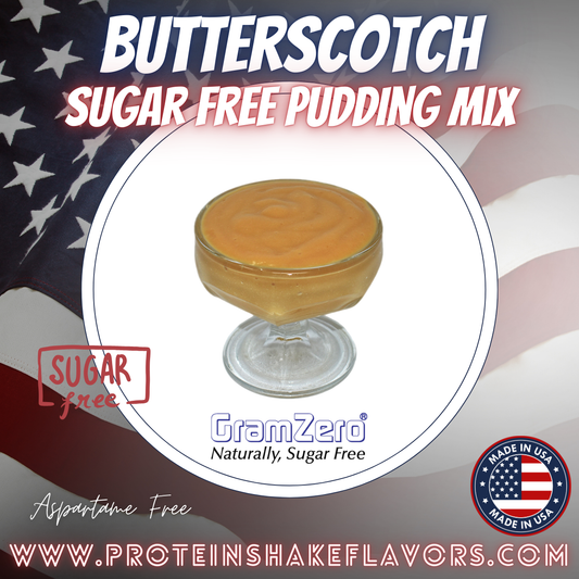 The Best Flavored Protein Shakes Use This Butterscotch Stevia Pudding Mix for Making Protein Shakes Taste Better and Creamier