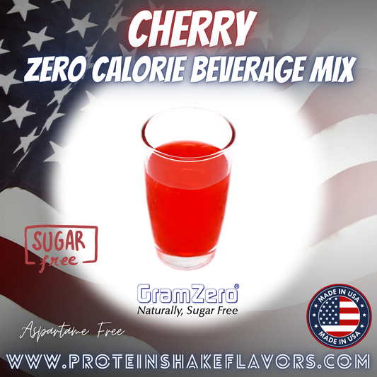 Cherry Best Sugar Free Drink Mixes Without Artificial Sweeteners For Zero 0 Calorie Beverages