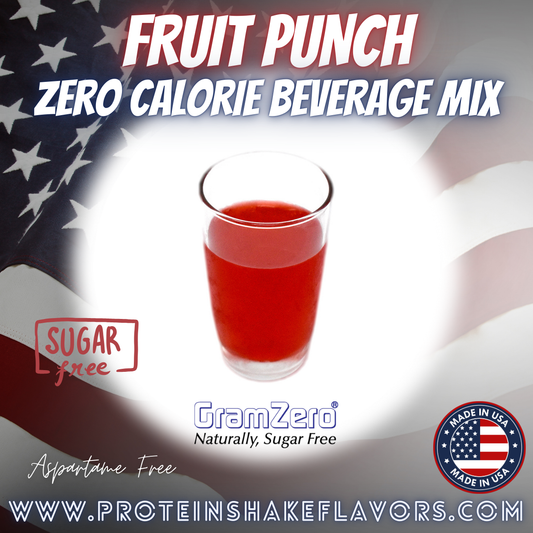 Fruit Punch Best Sugar Free Drink Mixes Without Artificial Sweeteners For Zero 0 Calorie Beverages