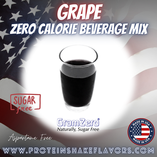 Grape Best Sugar Free Drink Mixes Without Artificial Sweeteners For Zero 0 Calorie Beverages