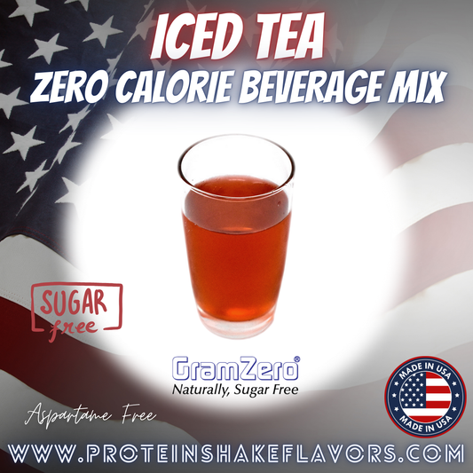 Iced Tea Best Sugar Free Drink Mixes Without Artificial Sweeteners For Zero 0 Calorie Beverages
