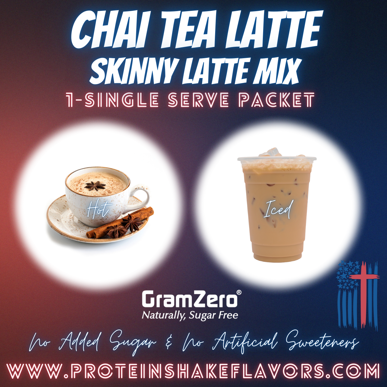 Chai Drink Mix Powder to make the best chai tea latte at home. No artificial sweeteners. No added sugar.