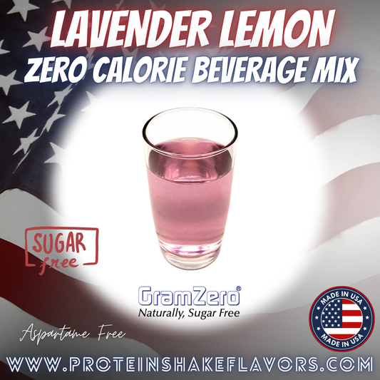 Lavender Lemon Best Sugar Free Drink Mixes Without Artificial Sweeteners For Zero 0 Calorie Beverages