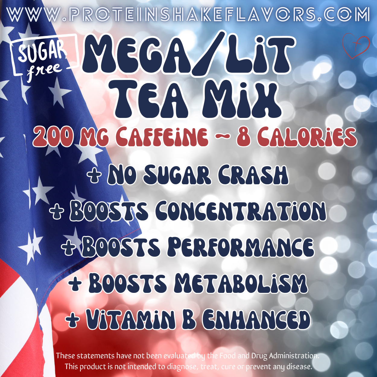 Mega Lit Tea Energy Drink Mix Make Loaded Teas at Home