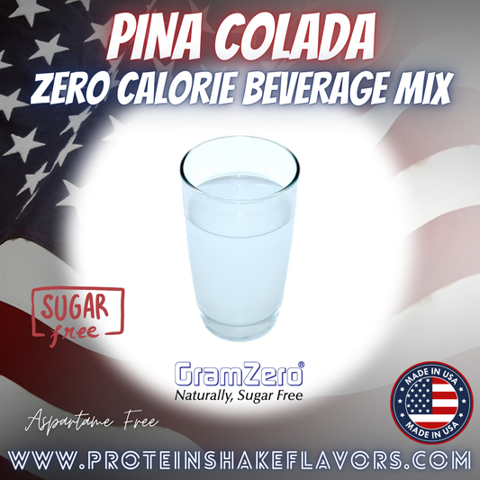 Pina Colada Best Sugar Free Drink Mixes Without Artificial Sweeteners For Zero 0 Calorie Beverages