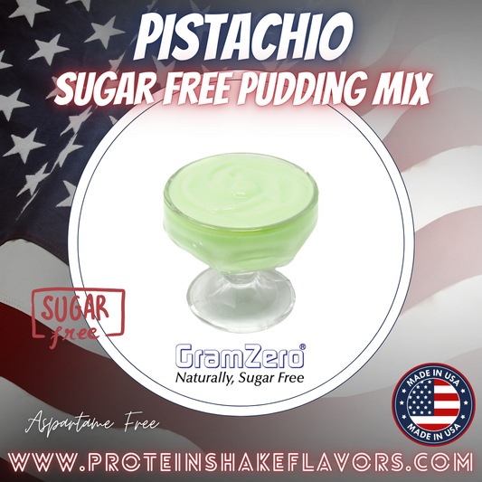 The Best Flavored Protein Shakes Use This Pistachio Stevia Pudding Mix for Making Protein Shakes Taste Better and Creamier