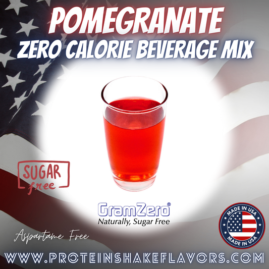 Pomegranate Best Sugar Free Drink Mixes Without Artificial Sweeteners For Zero 0 Calorie Beverages