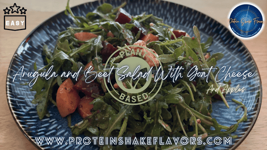 Arugula and Beet Salad With Goat Cheese and Apples Recipe