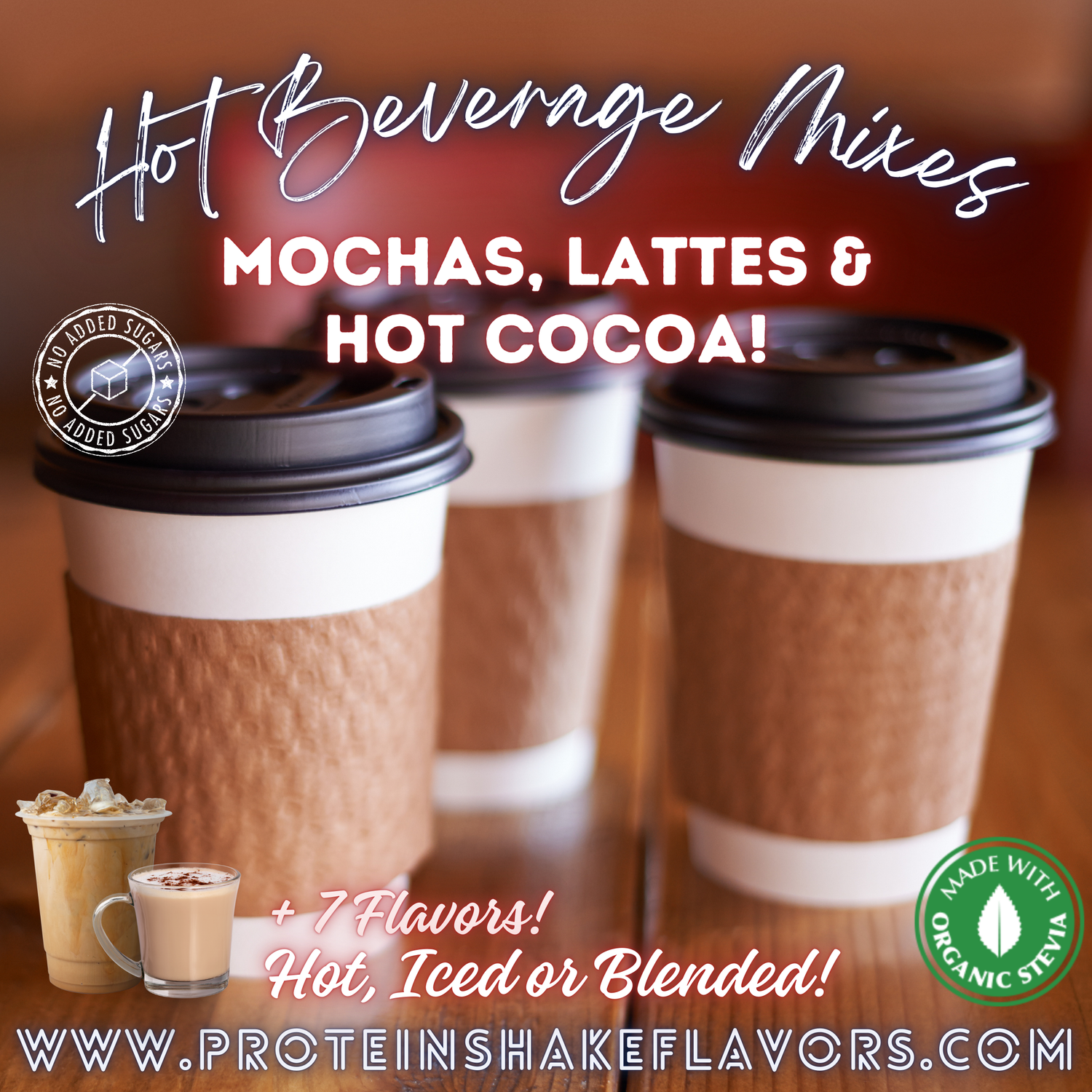 Protein Hot Drink Mixes 🌱