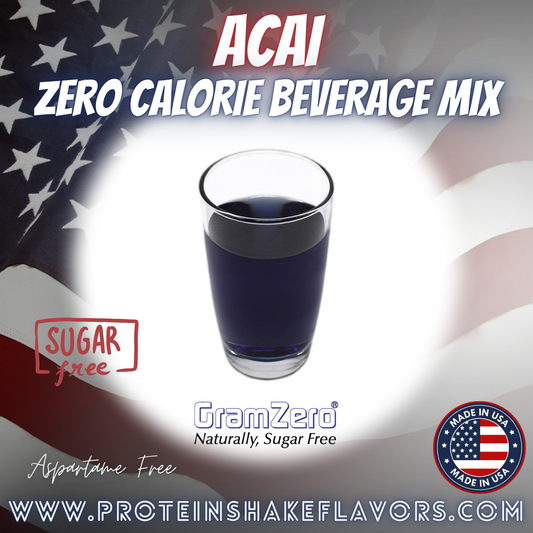 Acai Best Sugar Free Drink Mixes Without Artificial Sweeteners For Zero 0 Calorie Beverages 