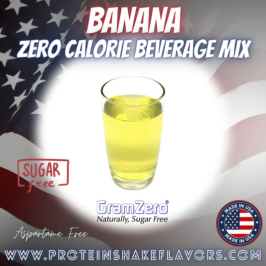 Banana Best Sugar Free Drink Mixes Without Artificial Sweeteners For Zero 0 Calorie Beverages 