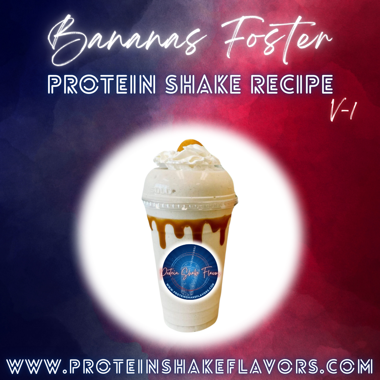 Protein Powder Shake Recipe: Bananas Foster Meal Replacement Drink ...