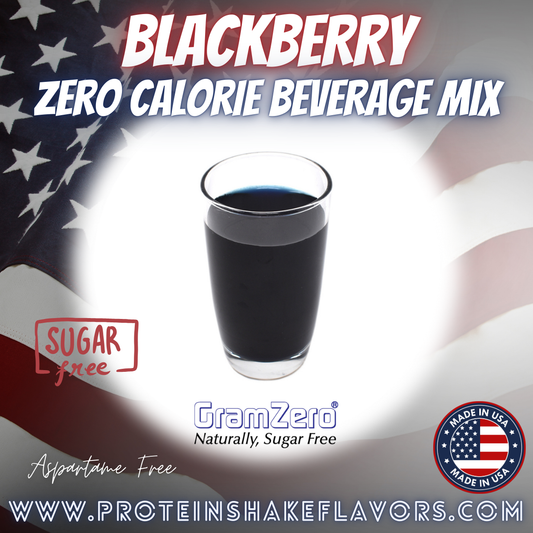 Blackberry Best Sugar Free Drink Mixes Without Artificial Sweeteners For Zero 0 Calorie Beverages 