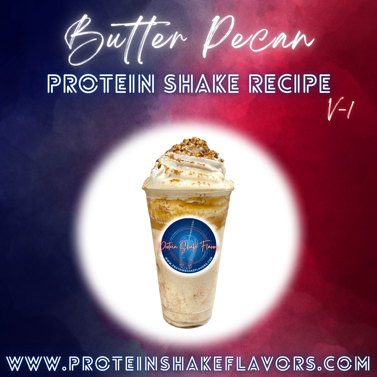 Protein Powder Shake Recipe: Butter Pecan 🥛 Meal Replacement Drink