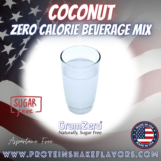 Coconut Best Sugar Free Drink Mixes Without Artificial Sweeteners For Zero 0 Calorie Beverages 