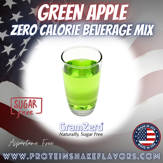 Green Apple Best Sugar Free Drink Mixes Without Artificial Sweeteners For Zero 0 Calorie Beverages 