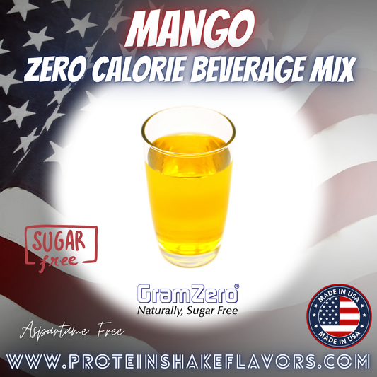 Mango Best Sugar Free Drink Mixes Without Artificial Sweeteners For Zero 0 Calorie Beverages 