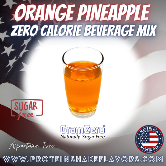 Orange Pineapple Best Sugar Free Drink Mixes Without Artificial Sweeteners For Zero 0 Calorie Beverages 