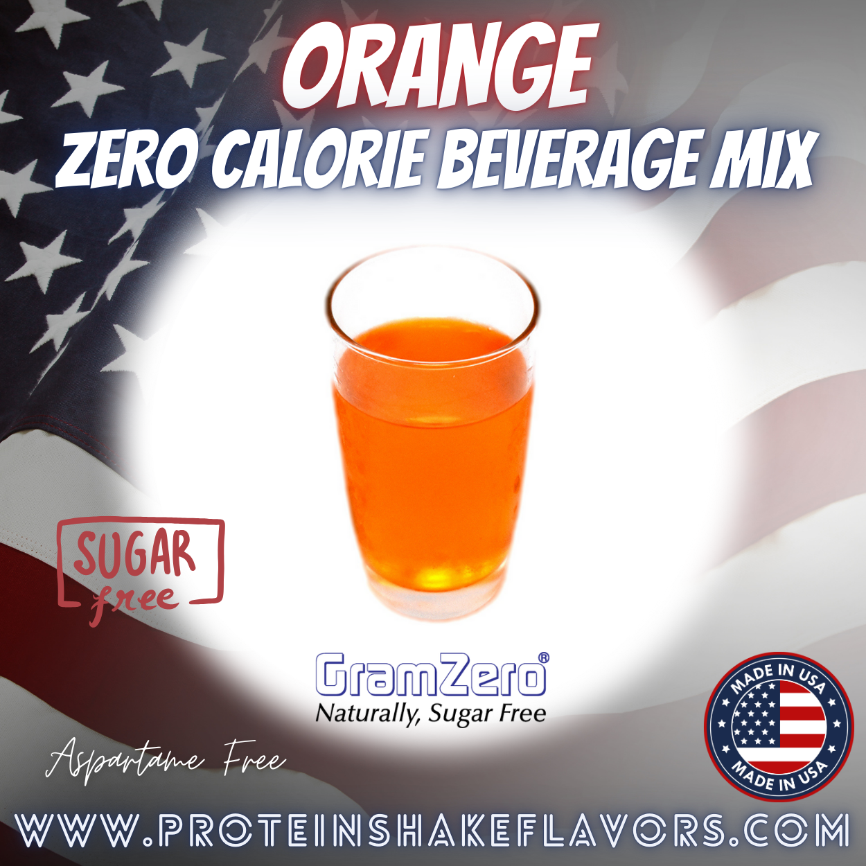 Orange Best Sugar Free Drink Mixes Without Artificial Sweeteners For Zero 0 Calorie Beverages 