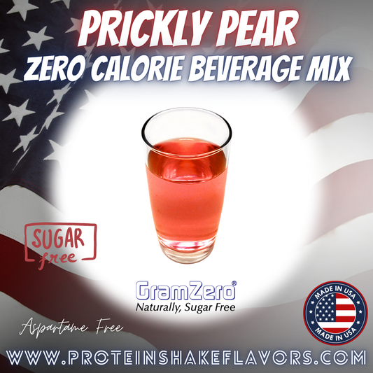 Prickly Pear Best Sugar Free Drink Mixes Without Artificial Sweeteners For Zero 0 Calorie Beverages 