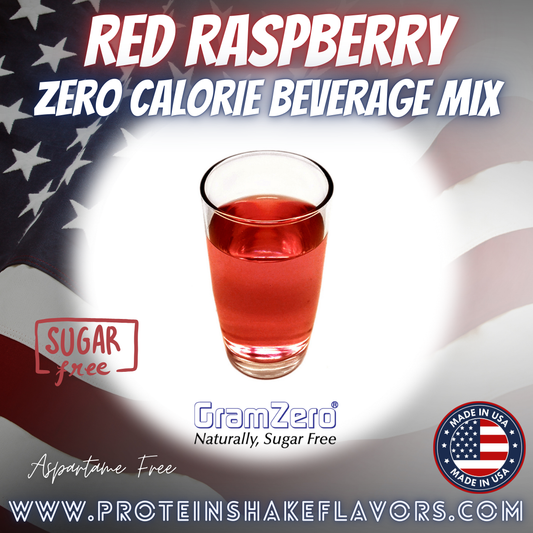Red Raspberry Best Sugar Free Drink Mixes Without Artificial Sweeteners For Zero 0 Calorie Beverages 