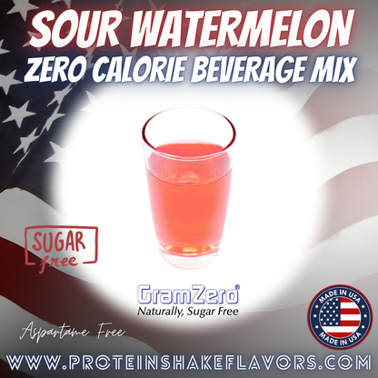 Sour Watermelon Best Sugar Free Drink Mixes Without Artificial Sweeteners For Zero 0 Calorie Beverages 