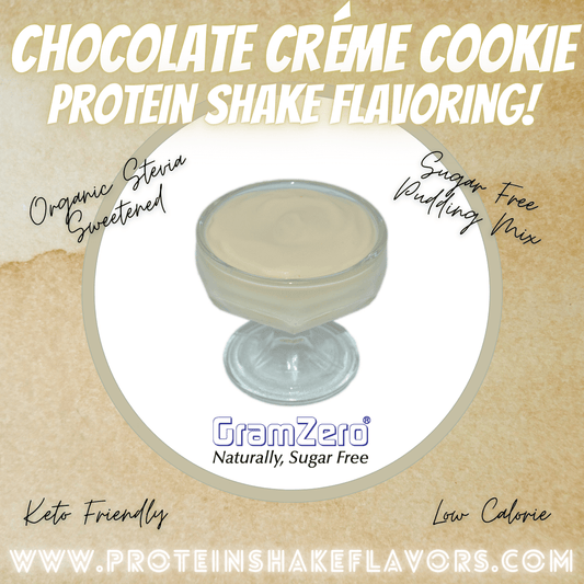 CHOCOLATE CRÉME COOKIE Sugar Free Instant Pudding Mix 🍪 Protein Shake Flavor