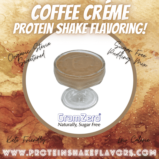 COFFEE CRÉME Sugar Free Pudding Mix ☕ Protein Shake Flavor