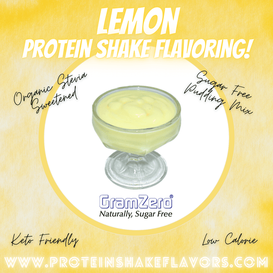 LEMON Sugar Free Pudding Mix 🍋 Protein Shake Flavor