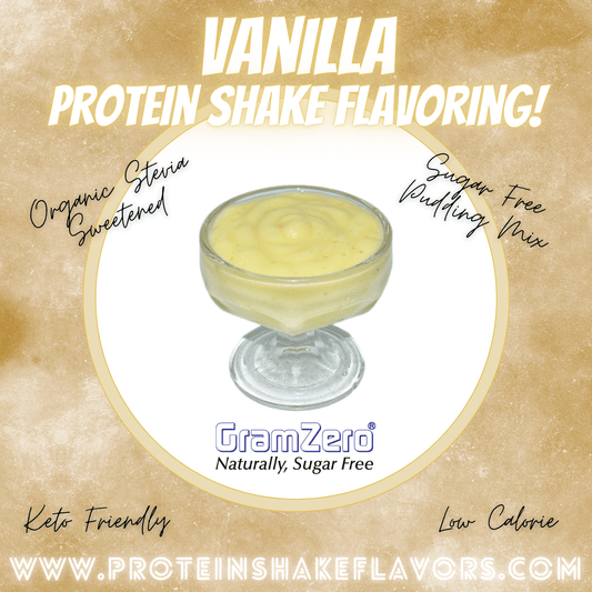 VANILLA Sugar Free Pudding Mix 🍮 Protein Shake Flavor